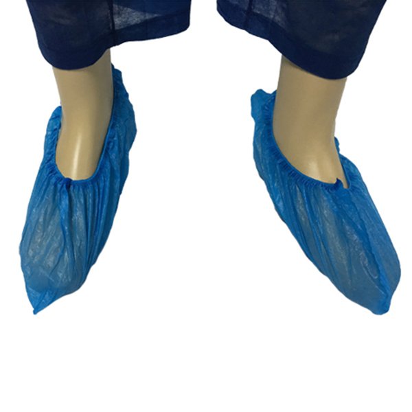 Capa para sapatos CPE capa de plástico descartável antiderrapante à prova d'água