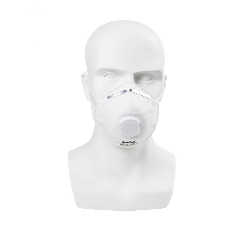 Filtro antipoluição máscara anti-poeira N95 com válvula