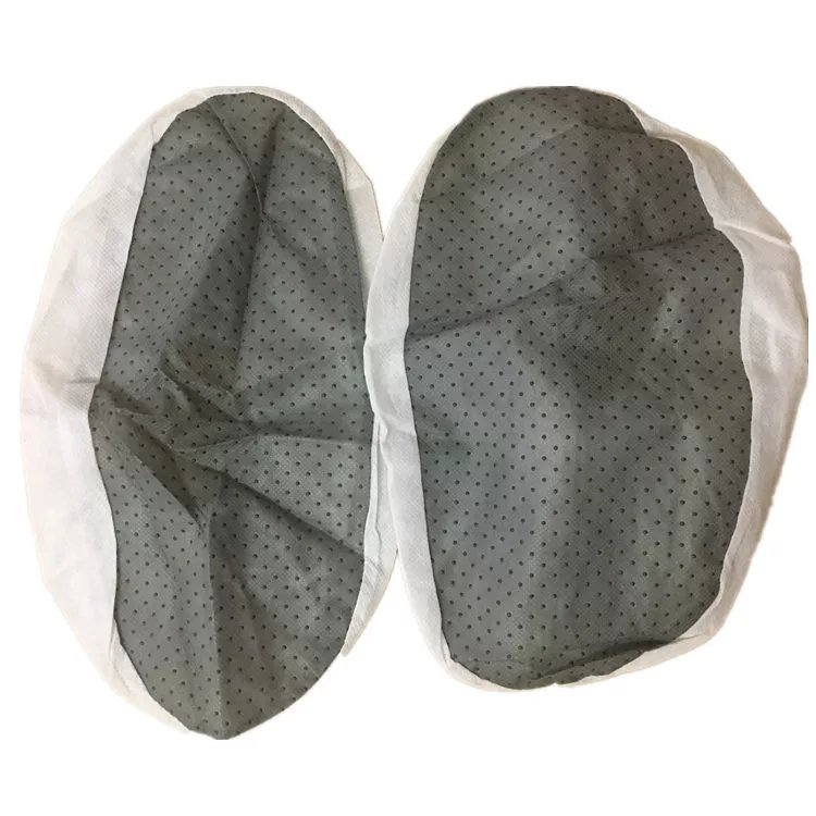 Capa antiderrapante de PVC pontilhada para sapatos