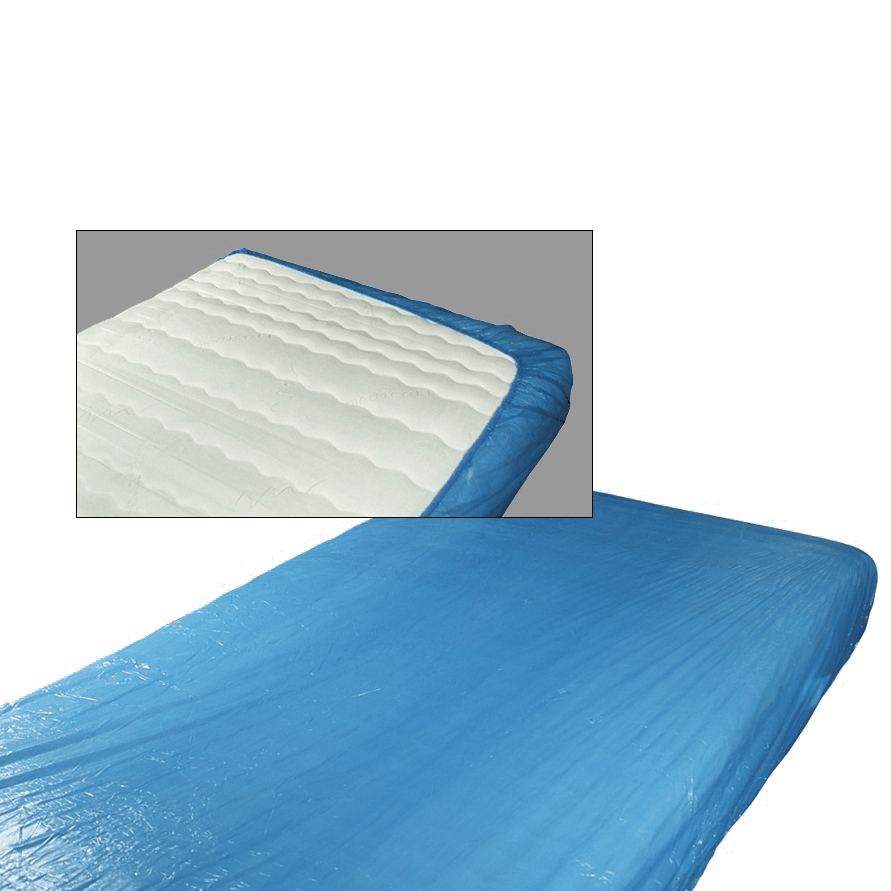 Colchão / capa de cama descartáveis à prova d'água com elástico CPE