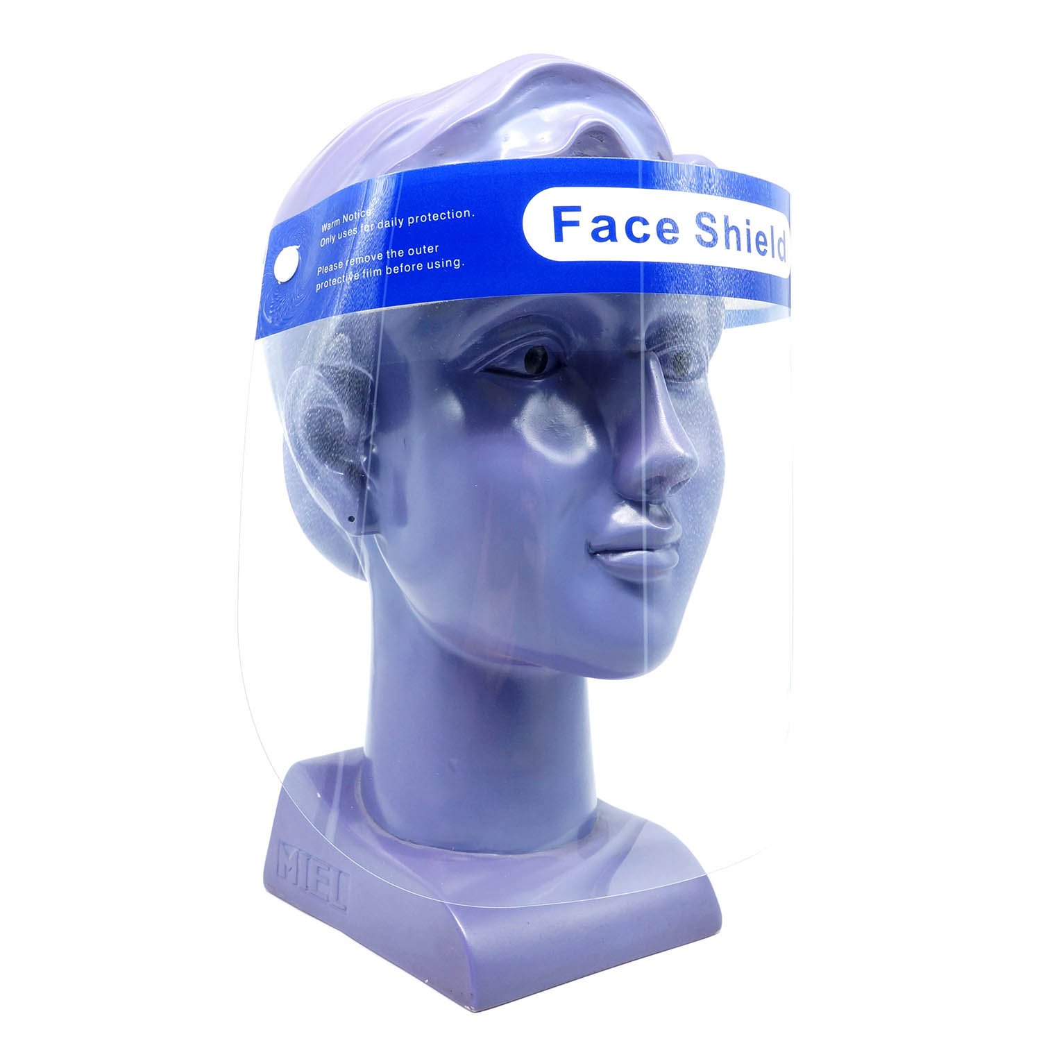 Protetor facial descartável envolvente protetor facial antiembaçante médico