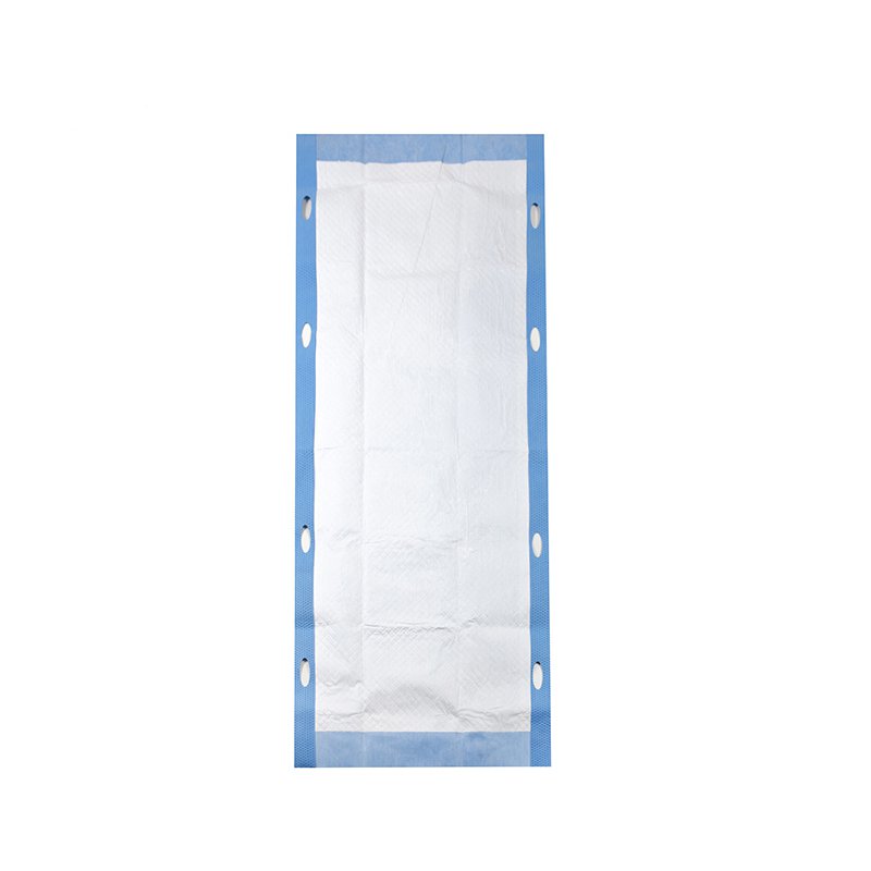 Almofada higiênica superabsorvente descartável para paciente Azul Almofada debaixo da cama para materno