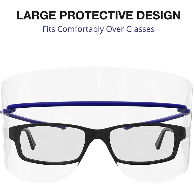 Óculos de segurança descartáveis óculos de proteção ocular de plástico