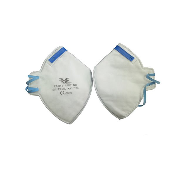 Máscara anti-poeira do respirador à prova de poeira FFP2 sem válvula