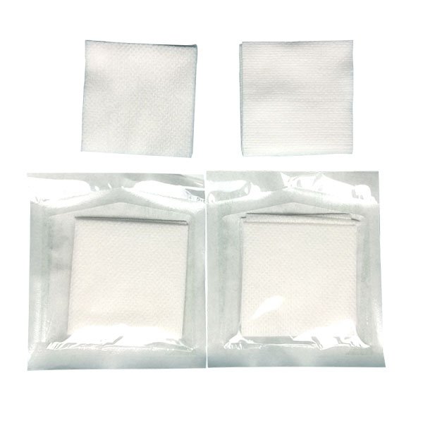 Cotonetes de gaze descartáveis para uso médico estéril